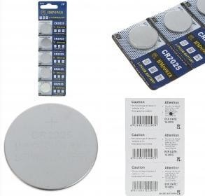 Lithium Knoopcel CR2025 (5 stuks)