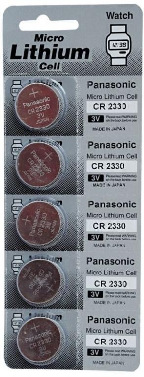 Lithium knoopcel CR2330 (5 stuks)