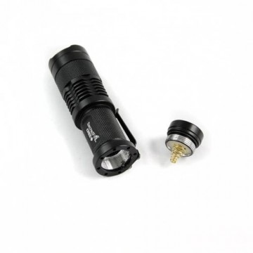 Torch LED 300 Lumens zaklamp mini black 9,3 CM5