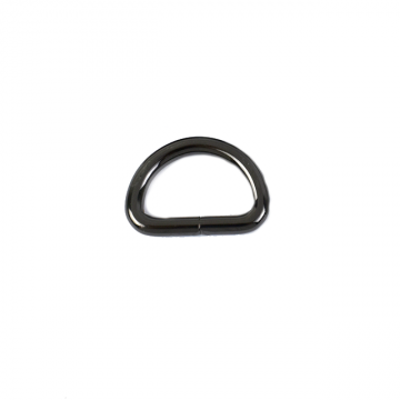 D-ring - 20mm - Zwart