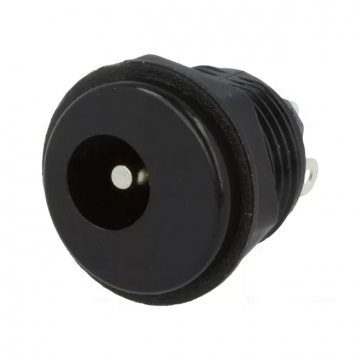 DC socket - 5.5 x 2.5mm - 12V - Voor soldeerwerk