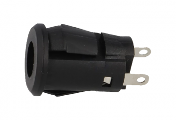 DC socket - 5.5 x 2.5mm - 12V - Voor soldeerwerk