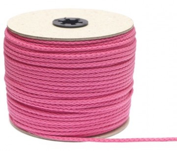 3mm Elastisch Touw - Fuchsia - 50 meter op rol