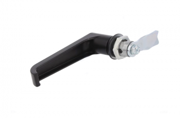 Deurkruk met slot - 21mm - Gelijke sleutels - Zwart