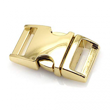 Paracord  metalen buckle / sluiting - Gold