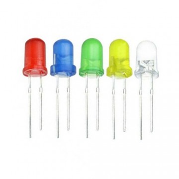 LED Diode - 3mm - Transparant blauw - Per stuk