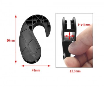 DIY elastiek haken - snel spanners - verstelbaar - voor 5 tot 10mm elastiek
