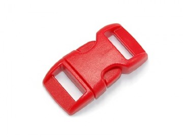 Paracord buckle / sluiting - Donker Rood #2