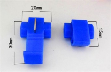 Draad Connectors Aftakklem Blauw 10 stuks