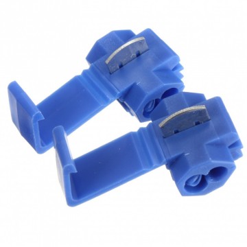 Draad Connectors Aftakklem Blauw 10 stuks