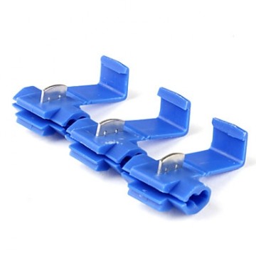 Draad connector blauw 5