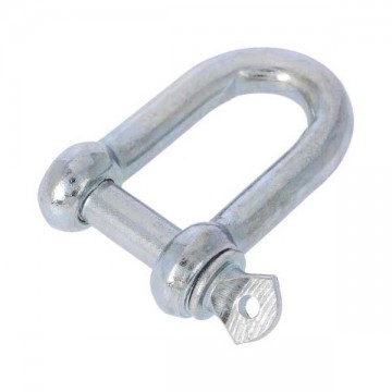 D sluiting - 320kg - 20x40mm - Diam.10mm