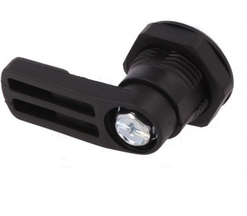 Dubbelbaard kantelslot kunstof d5 2 1