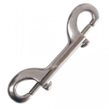 Dubbele Musketon haak - Premium - 90mm