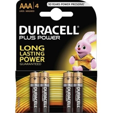 Duracell AAA Alkaline Batterijen - 4 Stuks