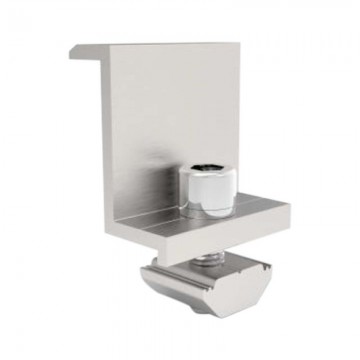 Eindklem voor zonnepanelen - 35mm - RVS