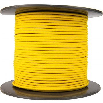 Elastisch koord 4mm geel op rol13