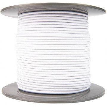 Elastisch koord 4mm wit op rol1 7
