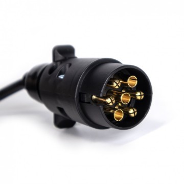 Electric spiral coil plugsocket 7pin 15m1 1