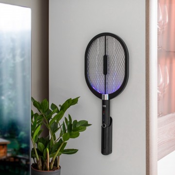 Elektrische vliegenmepper - 3 in 1 - Oplaadbaar