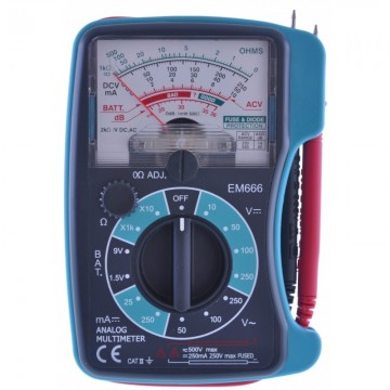 Elix analoge multimeter tester