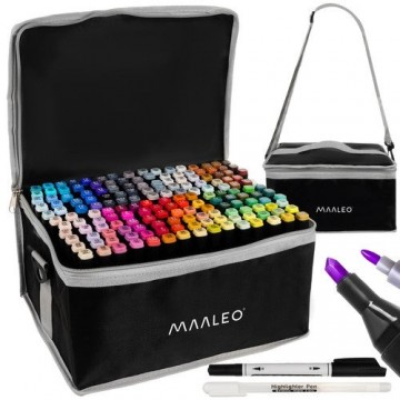 Engpldouble sided markers pens set of 168 pcs 22809 173251111