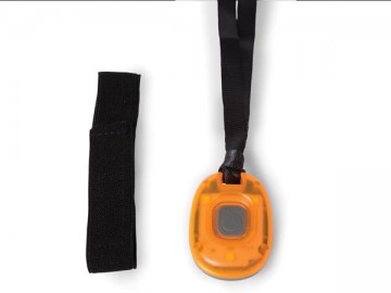 Multifunctioneel hardlooplampje - Oranje - Met klittenband