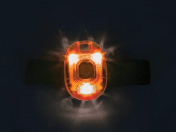 Multifunctioneel hardlooplampje - Oranje - Met klittenband