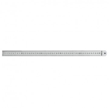 RVS liniaal - 50cm - topex