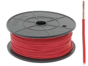 FLRY -B kabel - 1x 0,75mm - Rood - Rol 100 meter