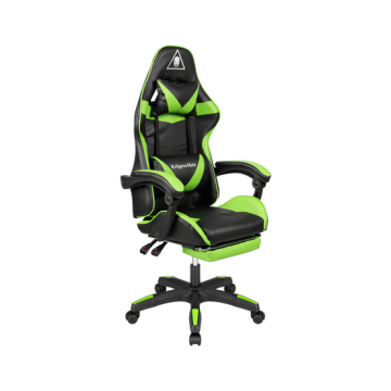 Fotel gamingowy kruger matz gx 150 czarno zielony 42655de679954c2d94bce86b23b81519 da9c44f41