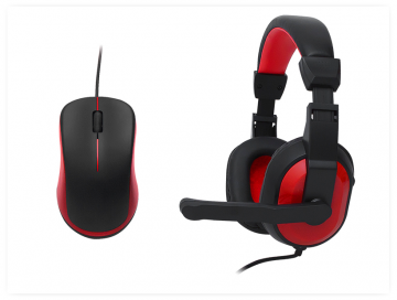 Gaming starters set muis en headset