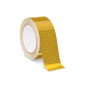 Reflecterende Tape Geel - Per meter - gecertificeerd ECE R104