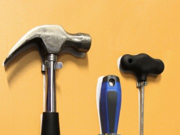 Gereedschapsklem - 25mm - Gegalvaniseerd - Per stuk