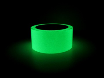 Glow in the dark tape - 1 meter - 50mm