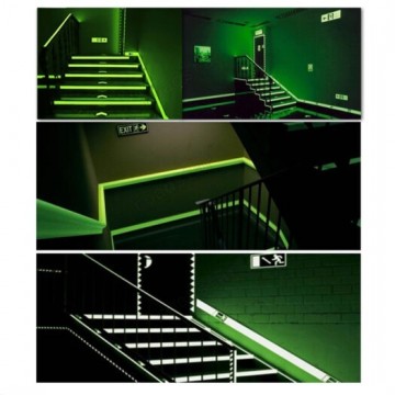 Glow in the dark tape - 3 meter - 50mm 