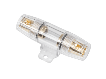 Glaszekering houder - 10,3 x 38mm - Schroefbevestiging