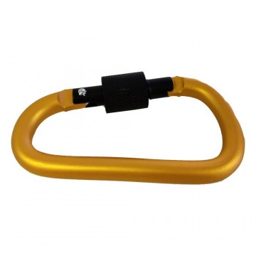 Karabijnhaak / sleutelhanger - Goud