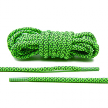 Reflecterende schoenveters - 125cm - Groen