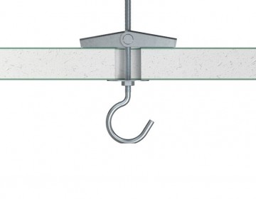 M6 tuimelplug met haak - 6 x 110mm - Gegalvaniseerd