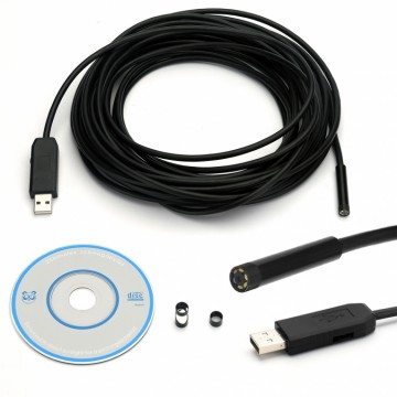 15 meter USB endoscoop Ø 5.5 mm met LED