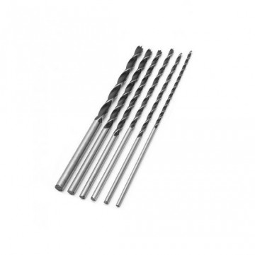 Hout spiraalboor set - 6 stuks - 300mm