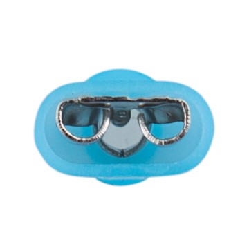 Kabelschoen - per stuk - blauw - Insteekbreedte 1.5 tot 2.5 mm Insteekdikte 0.5 mm-2