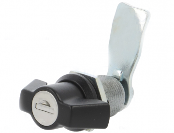 Locker slot - Kantelslot - 30mm - RAL 9005 - 1333