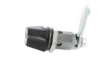 Locker slot - Kantelslot - 30mm - RAL 9005 - 1333