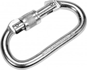 Karabijnhaak - 110 x 60 mm - zelf sluitend - twistlock - 23 kN