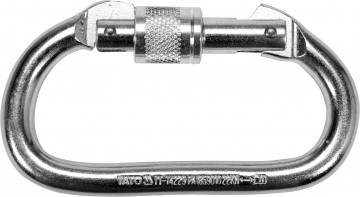 Karabijnhaak - 110 x 60 mm - zelf sluitend - twistlock - 23 kN