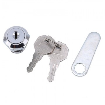 Locker slot - Kantelslot - 16mm - Unieke sleutels 