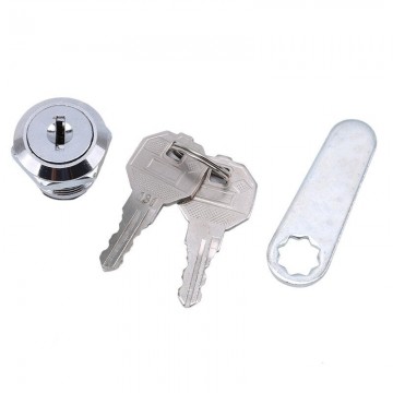 Locker slot - Kantelslot - 25mm - Gelijke sleutels