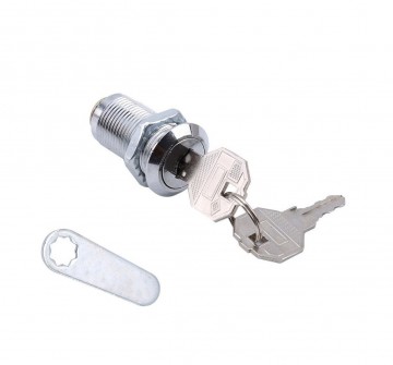 Locker slot - Kantelslot - 25mm - Gelijke sleutels